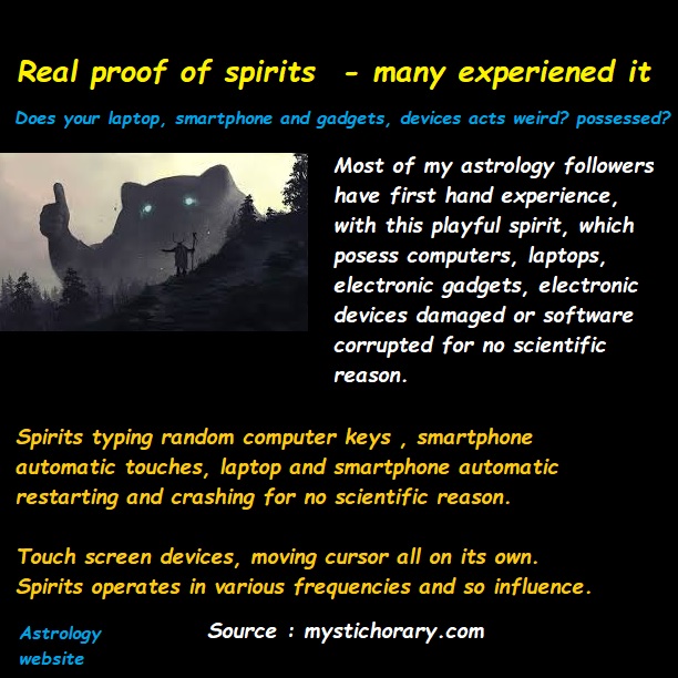 real proof of spirits