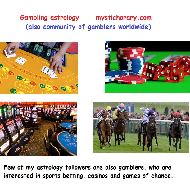gambling astrology sports betting casinos