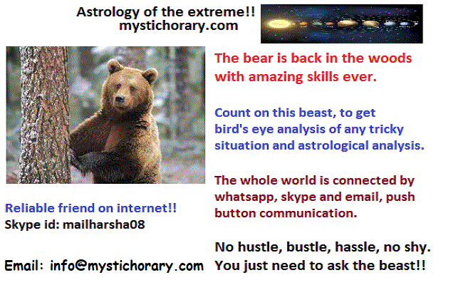 bear is back in woods mystic horary astrology